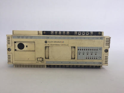 ALLEN BRADLEY 1745-LP101 PROCESSOR UNIT 240VAC 125VDC PROGRAMMABLE CONTROLLER