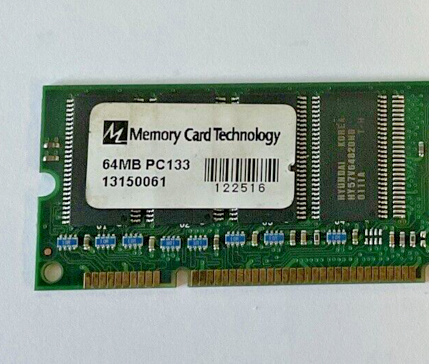 MEMORY CARD TECHNOLOGY 64MB PC133