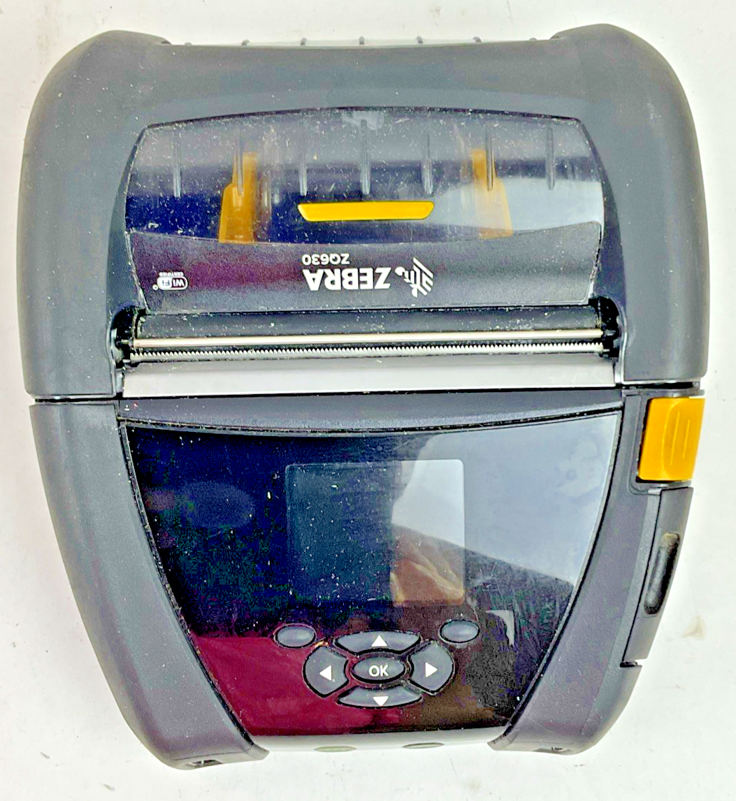 ZEBRA ZQ630 THERMAL LABEL PRINTER 12VDC ZQ63-AUWA000-00