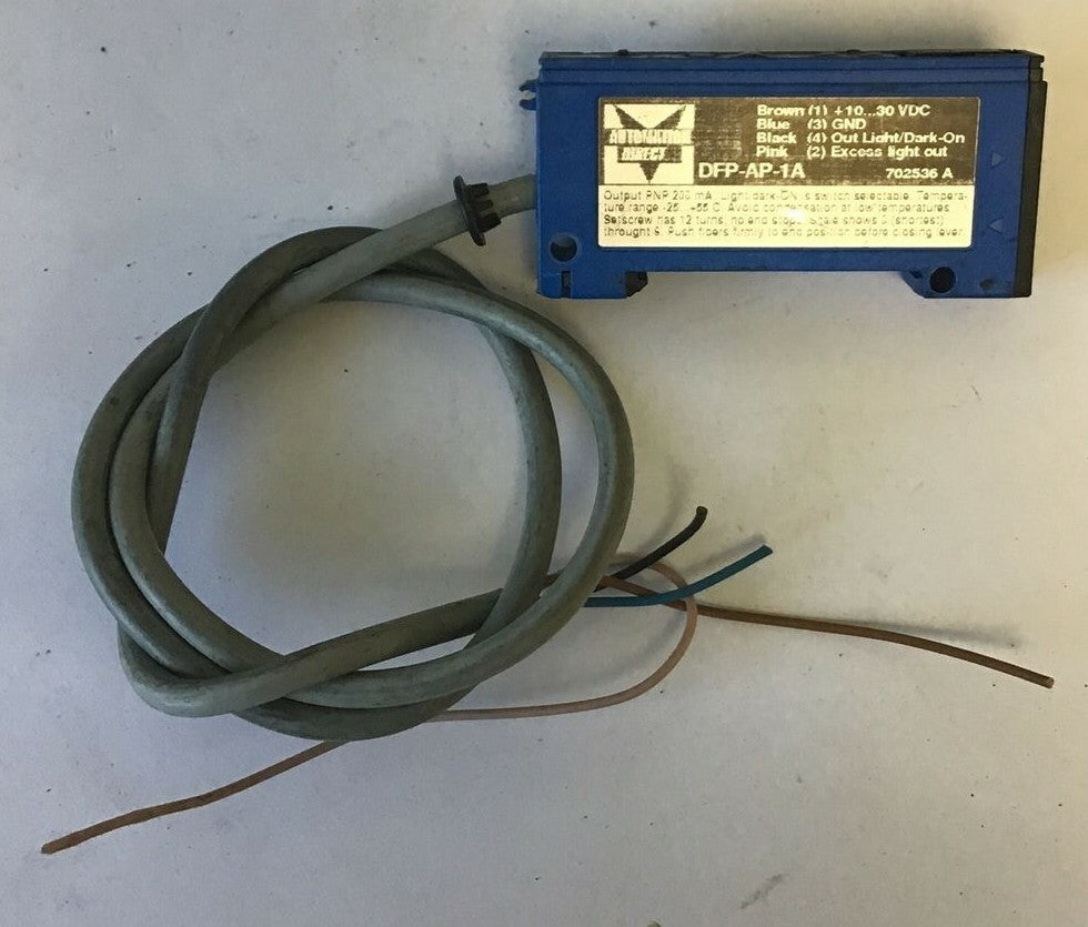 AUTOMATION DIRECT DFP-AP-1A FIBER OPTIC AMPLIFIER 30VDC
