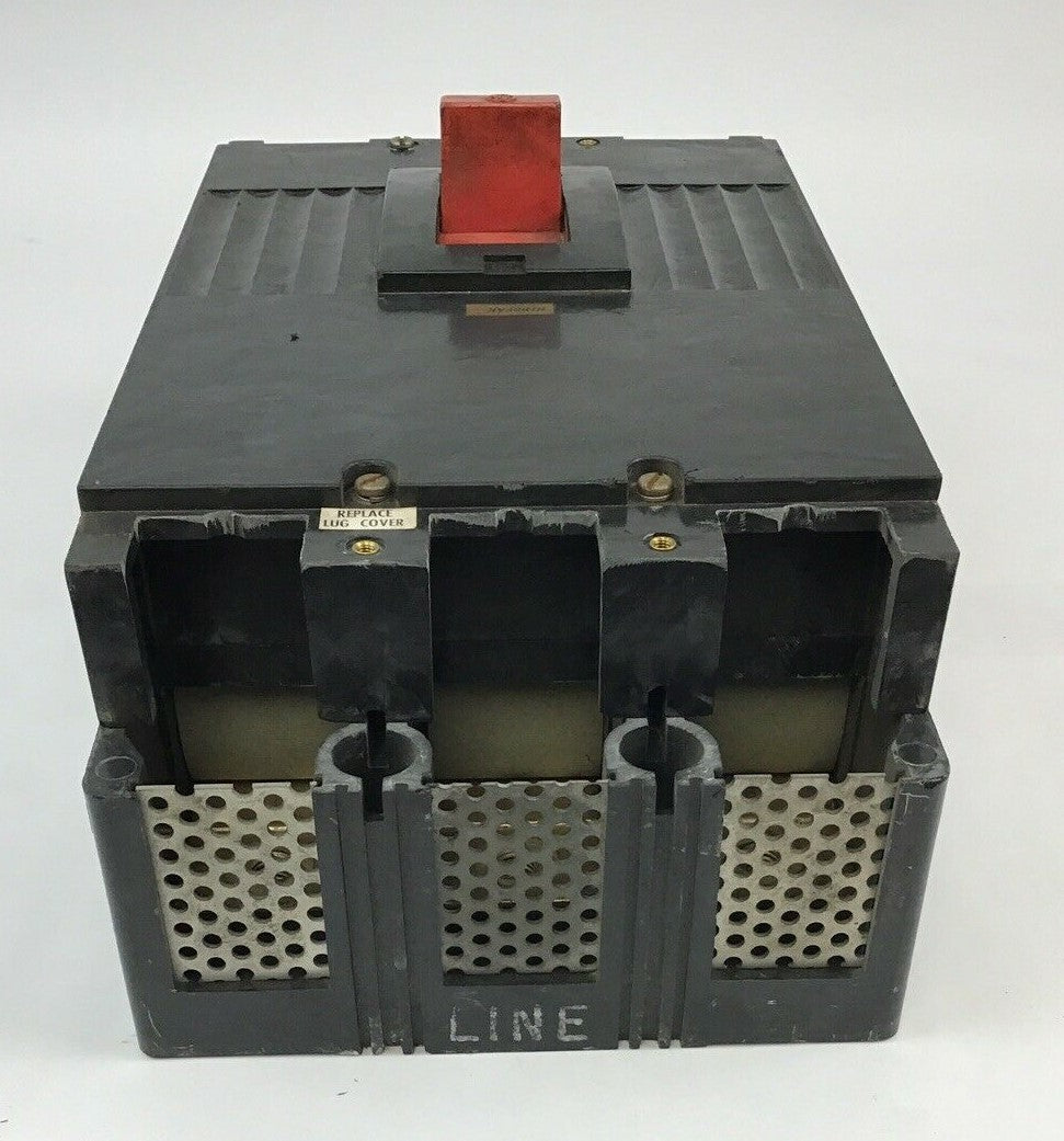 GENERAL ELECTRIC CIRCUIT BREAKER THKM436F000 400AMP 3 POLE**PARTS ONLY**