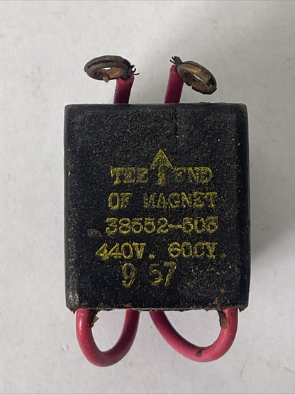 ARROW HART 38552-503 COIL 440V 60CY 220V 25CY