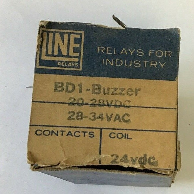 LINE ELECTRIC BD1-BUZZER 20-24VDC 28-34-VAC