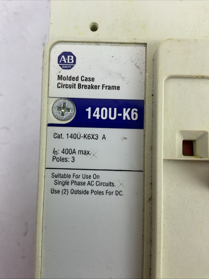 ALLEN BRADLEY 140U-K6L3-D40 (140U-K6X3 140U-KTL3-D40 140U-KRP3-D35)