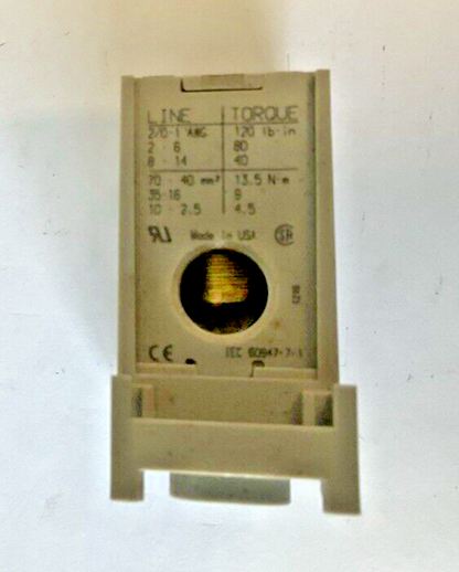 ALLEN BRADLEY 1492-PDE1141 SER.A DISTRIBUTION BLOCK 175A 600V ***LOTOF2***
