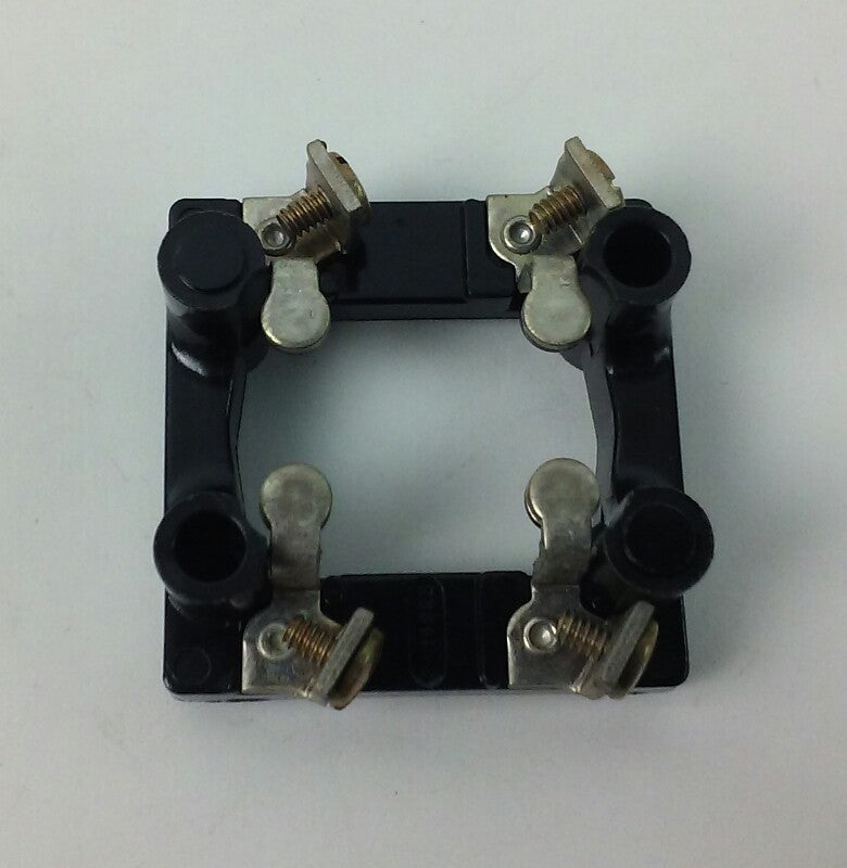 ALLEN BRADLEY X-159611 CONTACT BLOCK COMPLETE W/2 N.O. CONTACTS, BUL. 200 TYPE G
