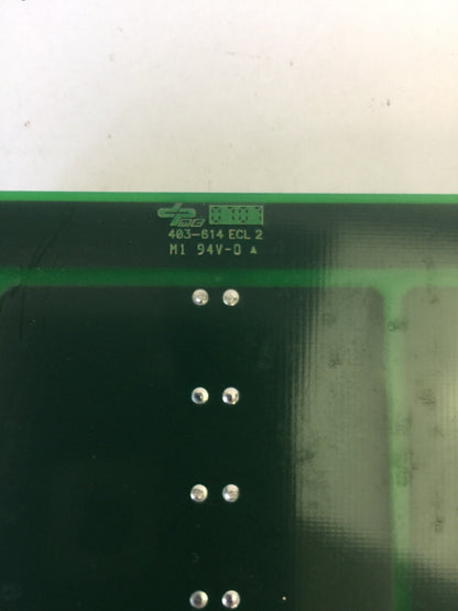 UNICO 322707.000 CIRCUIT BOARD 403-614 ECL 2