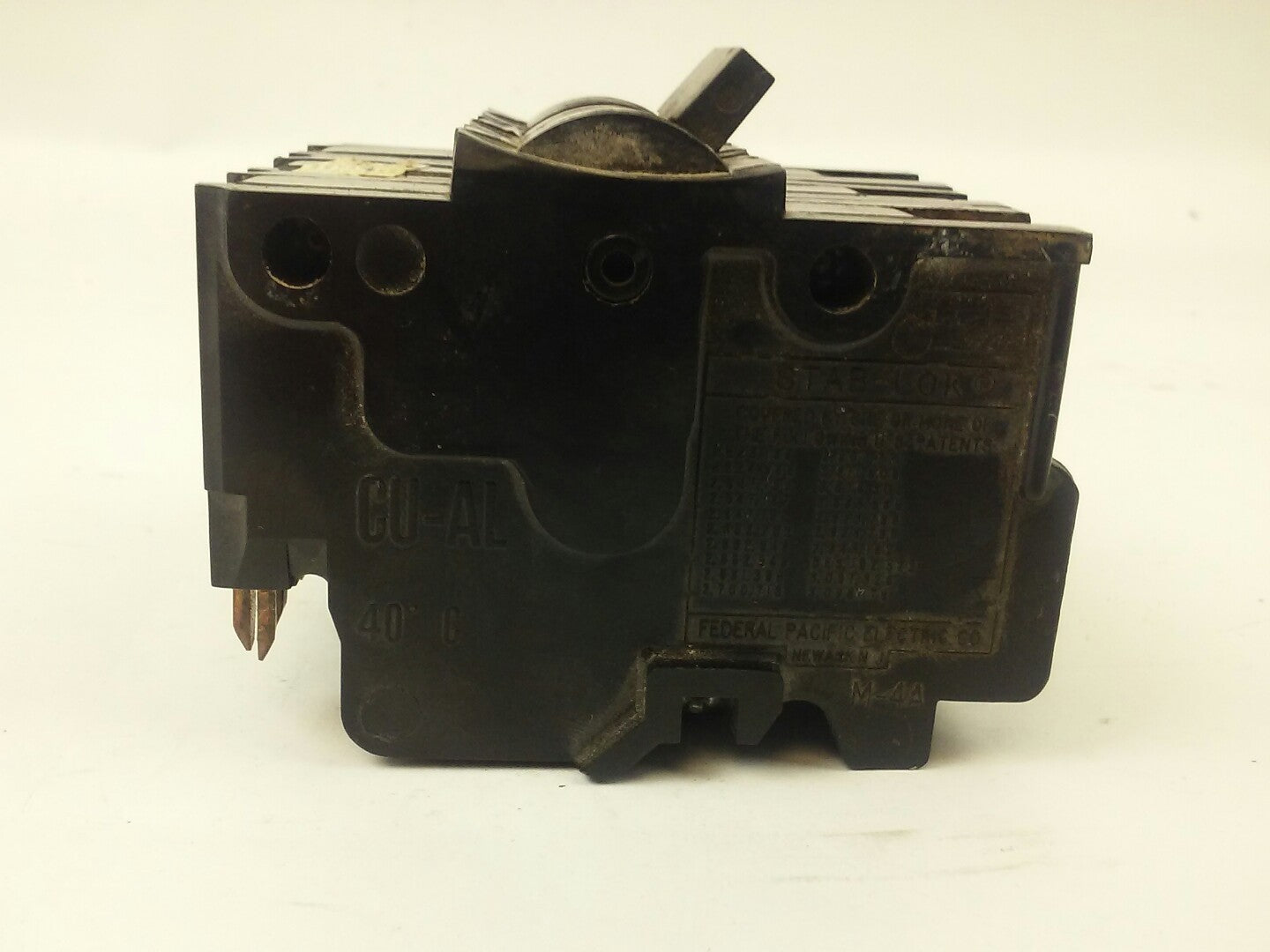 FPE NA320  STAB-LOK CIRCUIT BREAKER, 3P, 20A, 240V, NA3P20 FEDERAL PACIFIC, USED
