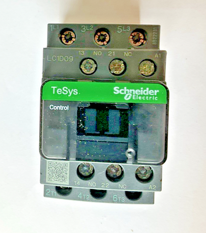 SCHNEIDER ELECTRIC LC1D09G7 CONTACTOR 480V/5HP 120V 50/60HZ 3POLE