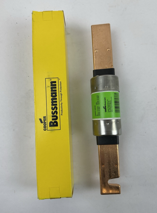 COOPER BUSSMANN FUSETRON FRS-R-175 TIME DELAY DUAL-ELEMENT FUSE 175A 600V