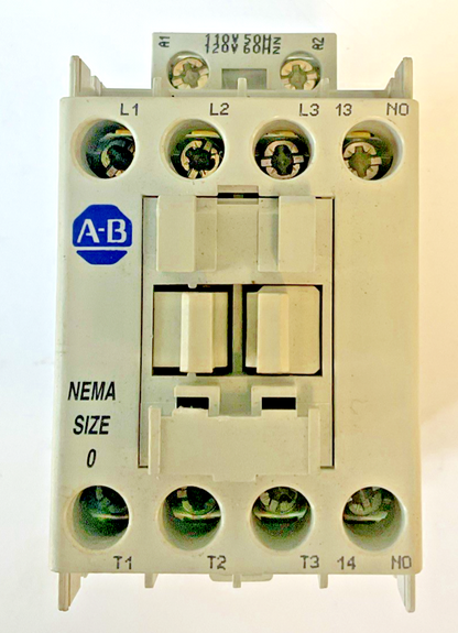 ALLEN BRADLEY 300-AO*930 CONTACTOR SER.C 600VAC SIZE 0