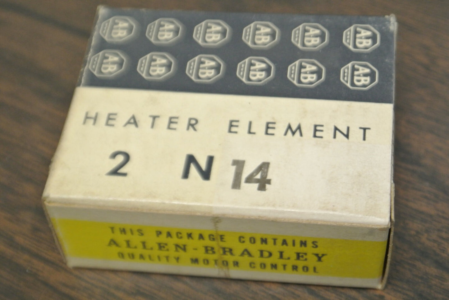 LOT of 2 / ALLEN-BRADLEY N14 THERMAL OVERLOAD HEATER ELEMENTS / NEW SURPLUS
