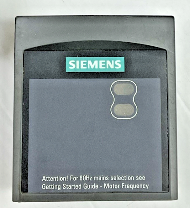 SIEMENS 6SE6440-2UD13-7AA1 FREQUENCY INVERTER MICRMASTER 440 VER. H01/2.21