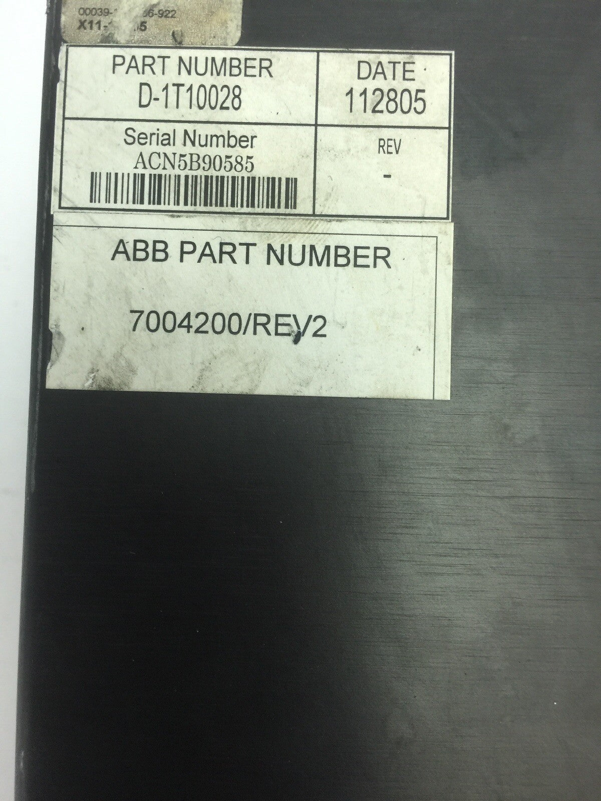 ABB 7004200/REV2 OPERATOR TOUCH PANEL 115/250VAC 2A