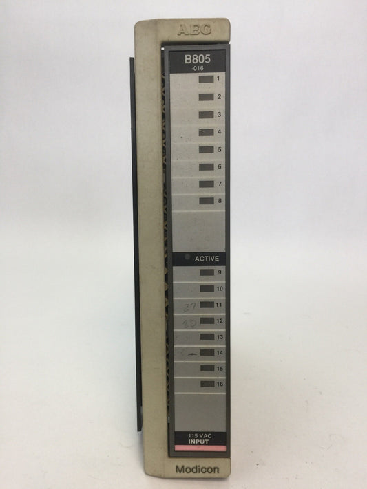 AEG MODION SCHNEIDER AS-B805-016 INPUT MODULE 115VAC