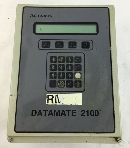 ACTARIS/ SCHLUMBERGER DM2100-80002 MASS FLOW REMOTE UNIT -