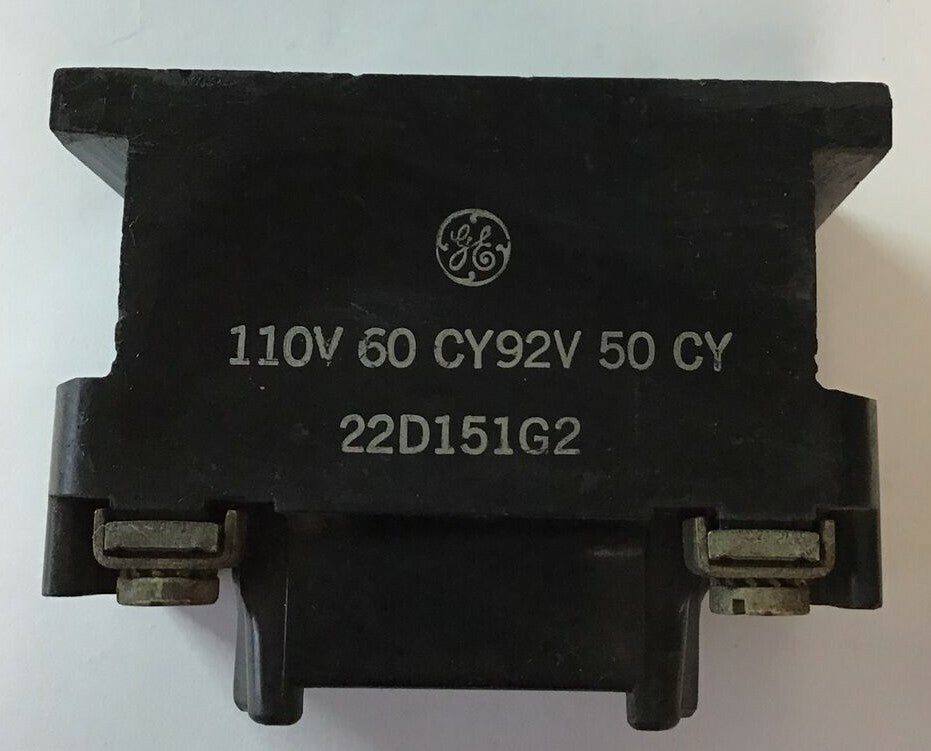 GENERAL ELECTRIC 22D151G2 COIL 110V 60CY/ 92V 50CY