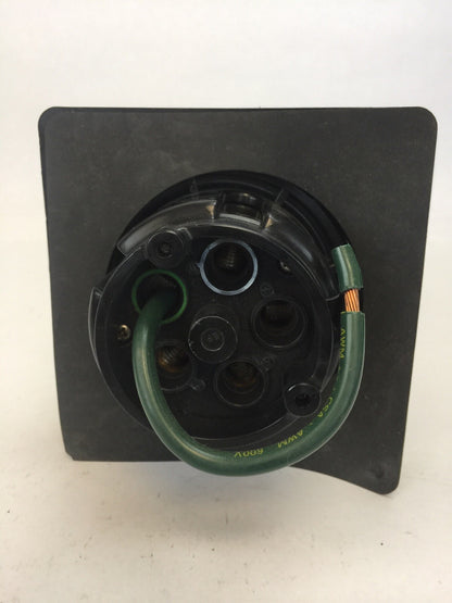 HUBBELL 5100R5W PIN & SLEEVE WATERTIGHT RECEPTACLE 100A 347/600VAC 4 POLE 5 WIRE