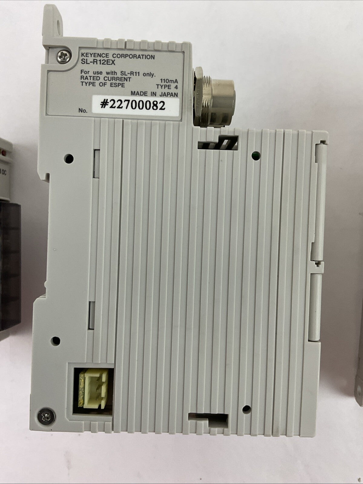 KEYENCE SL-R11 RELAY SL-R12EX INTELLIGENT EXTENSION SL-U2 POWER SUPPLY