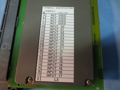 ALLEN-BRADLEY 1771-IAD D, 120V AC/DC INPUT MODULE, Ser. D, Rev. B02, - LOT of 3