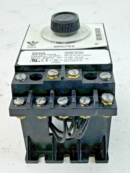 EAGLE SIGNAL - BRE9A6 - ELECTRONIC RESET TIMER - 04640506P - 240VAC, 10A, 1/4 HP