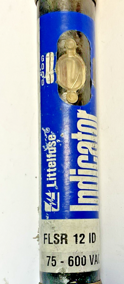 LITTELFUSE FLSR 12 ID INDICATOR FUSE 75-600VAC 12A ***LOTOF3***