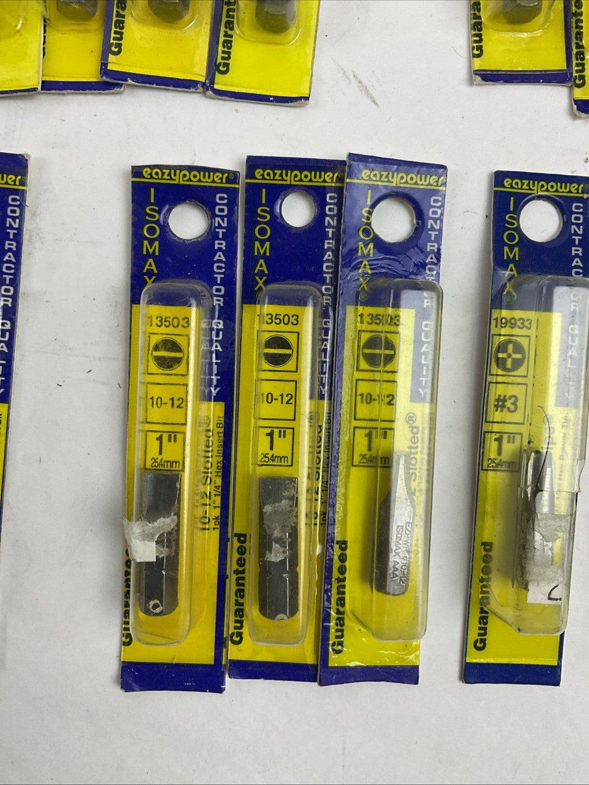 EAZYPOWER ISOMAX CONTRACTOR QUALITY PHILLIPS / SLOTTED BIT LOT