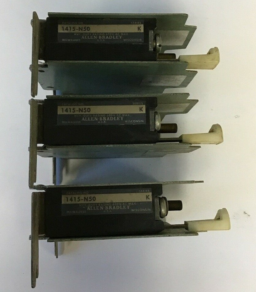 ALLEN BRADLEY 1415-N50 OVERLOAD RELAY SER. K***LOTOF3***