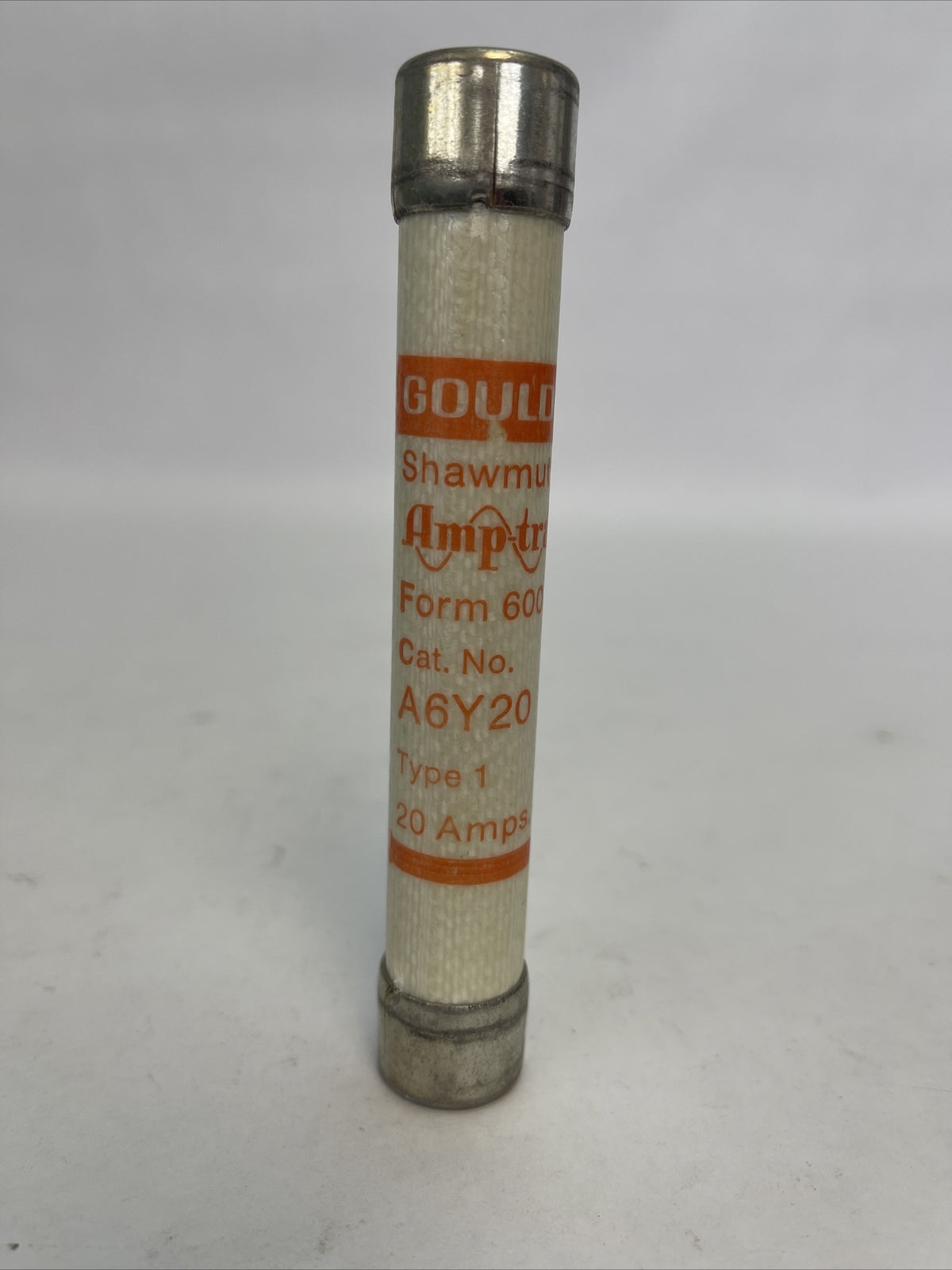 GOULD SHAWMUT A6Y20 AMP-TRAP FORM 600 TYPE 1 FUSE 20AMP 600V AC/DC (BOX OF 10)
