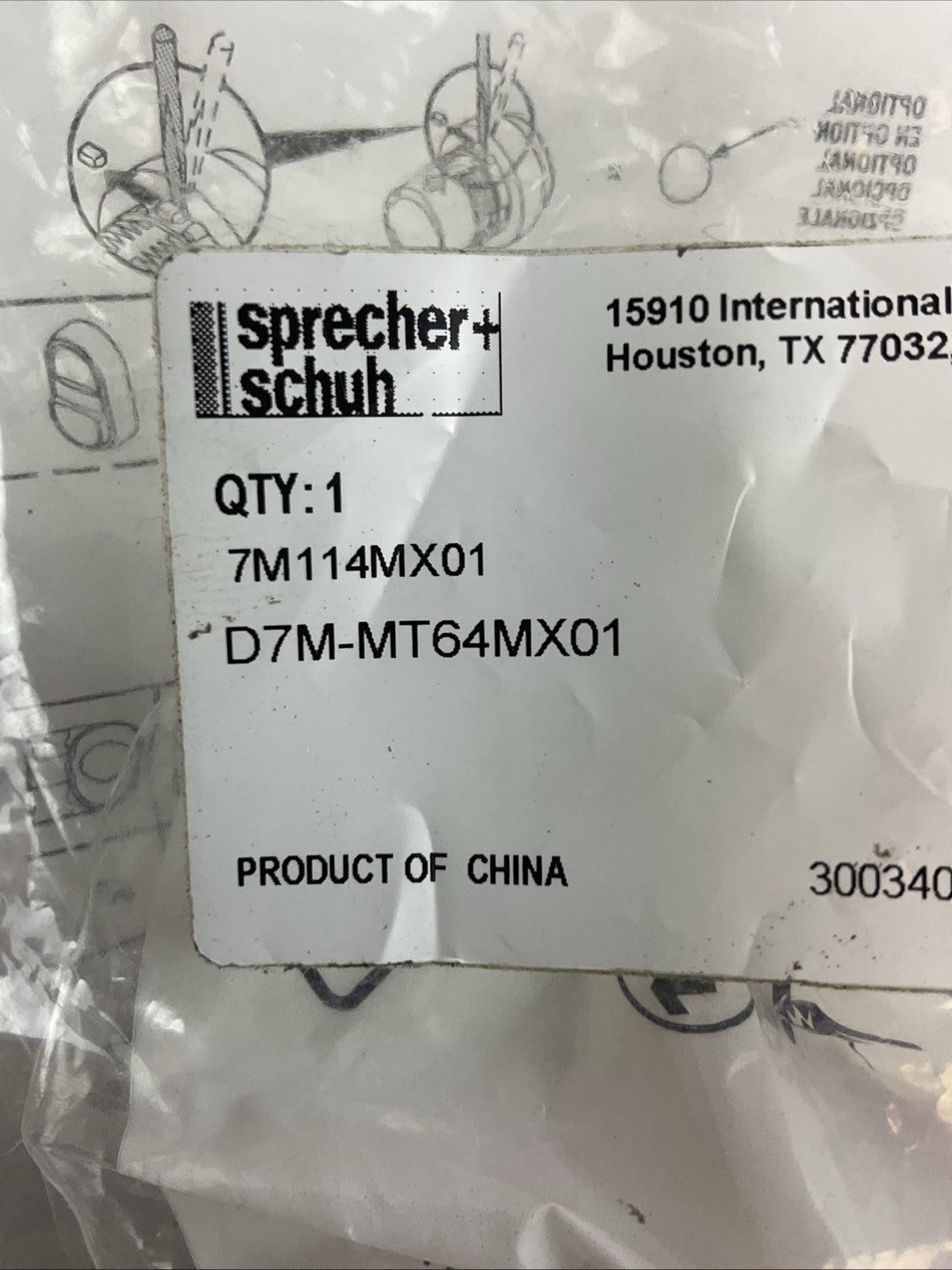SPRECHER+SCHUH 7M114M01 D7M-MT64MX01 RED TWIST PUSH BUTTON