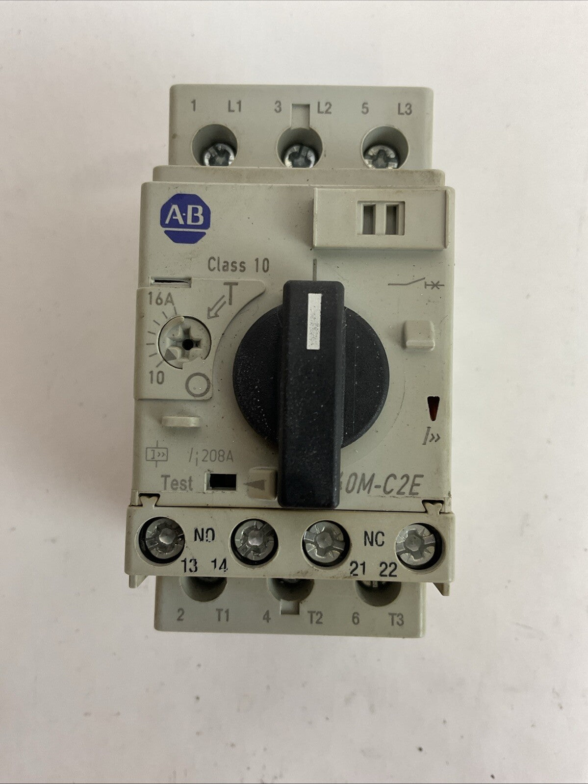 ALLEN BRADLEY 140M-C2E-C16 SER C MOTOR CIRCUIT BREAKER 10-16A 140M-C-AFA11