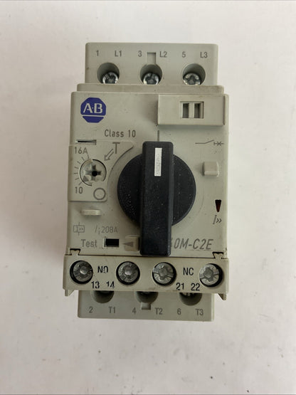ALLEN BRADLEY 140M-C2E-C16 SER C MOTOR CIRCUIT BREAKER 10-16A 140M-C-AFA11