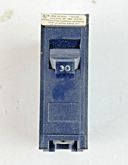 CROUSE-HINDS *BOX OF 10* - MP130 - 1 POLE, 30 A, 240 VAC CIRCUIT BREAKER