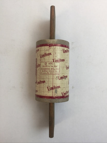 BUSSMAN JKS225 LIMITRON QUICK-ACTING CURRENT-LIMITING FUSE 225AMP 600VAC CLASS J
