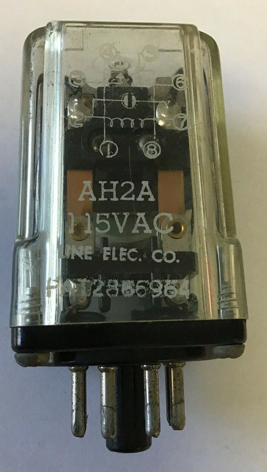 LINE ELECTRIC AH2A RELAY 115VAC