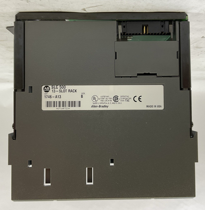 ALLEN BRADLEY 1746-A13 SLC 500 13-SLOT RACK SER B