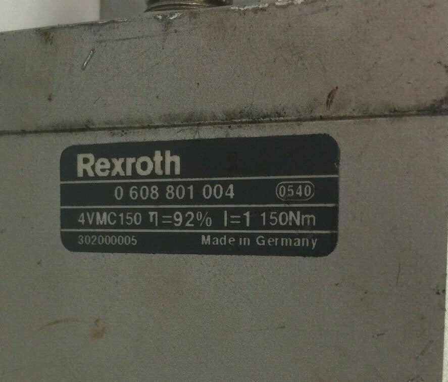 REXROTH 0608701018 DRIVE SPINDLE 0608720040 NUT RUNNER 0608801004 OFFSET DRIVE