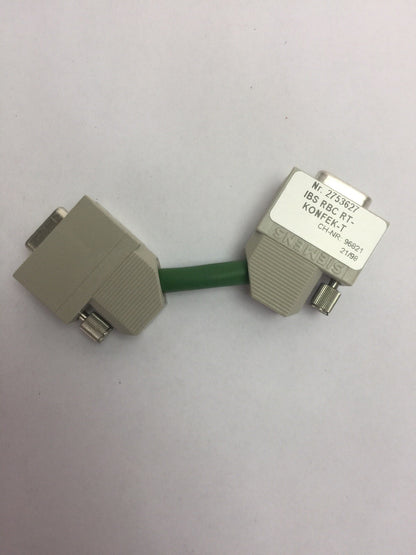 PHOENIX CONTACT IBS RBC RT-KONFEK-T CABLE CONNECTOR MALE AND FEMALE