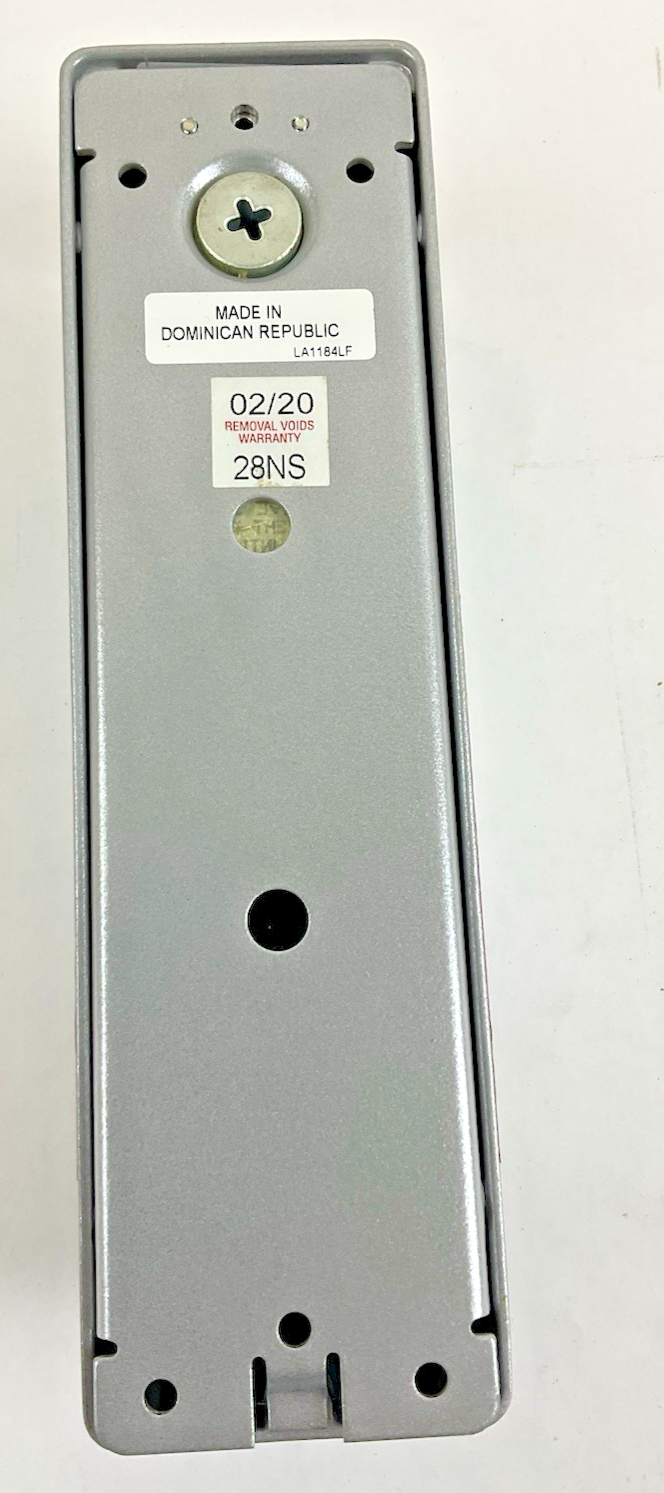 ALARM LOCK PG21MS 80901-2DR NARROW STILE DOOR ALARM SILVER