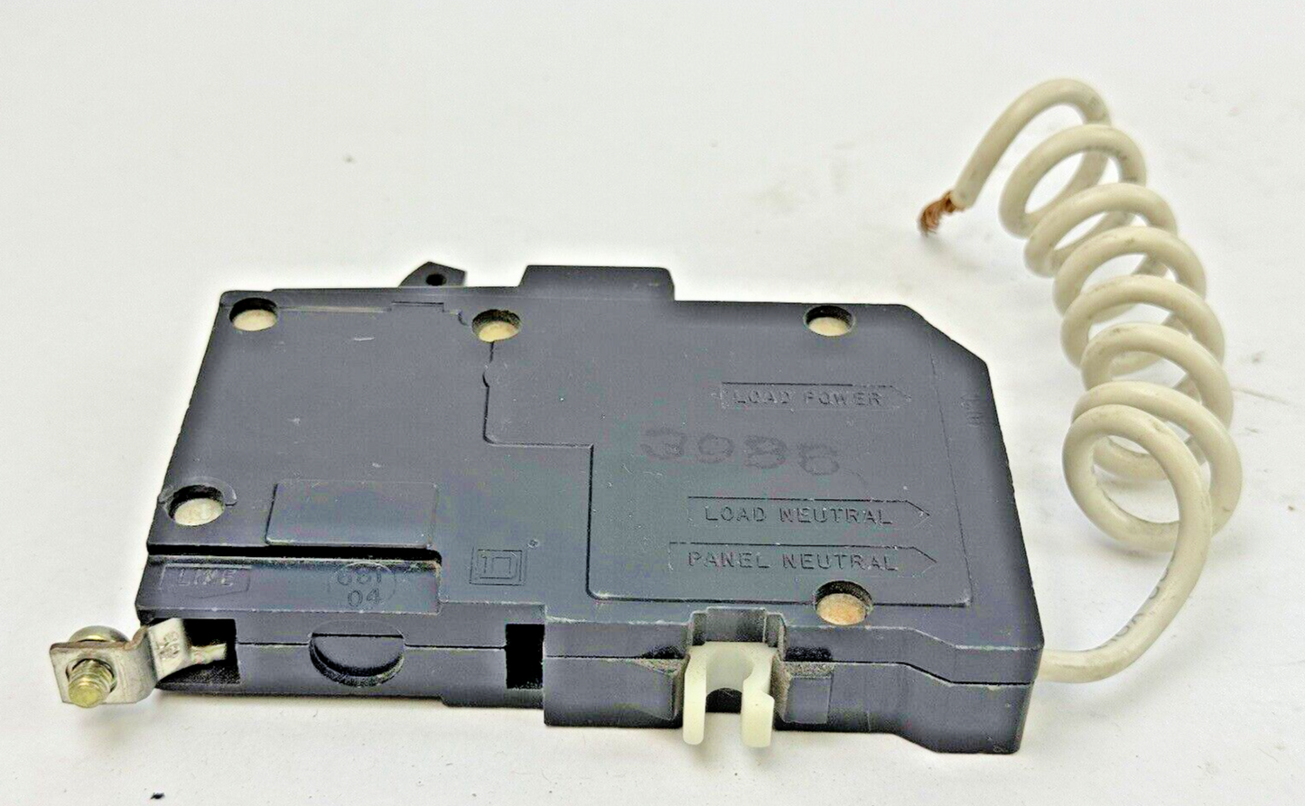SQUARE D - QOB115GFI - 15A/1 POLE/120 VAC/BOLT-ON/GROUND FAULT/TYPE QOB
