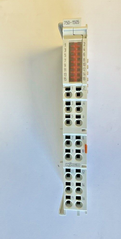 WAGO 750-1505 DIGITAL OUTPUT 24VDC 0.5A