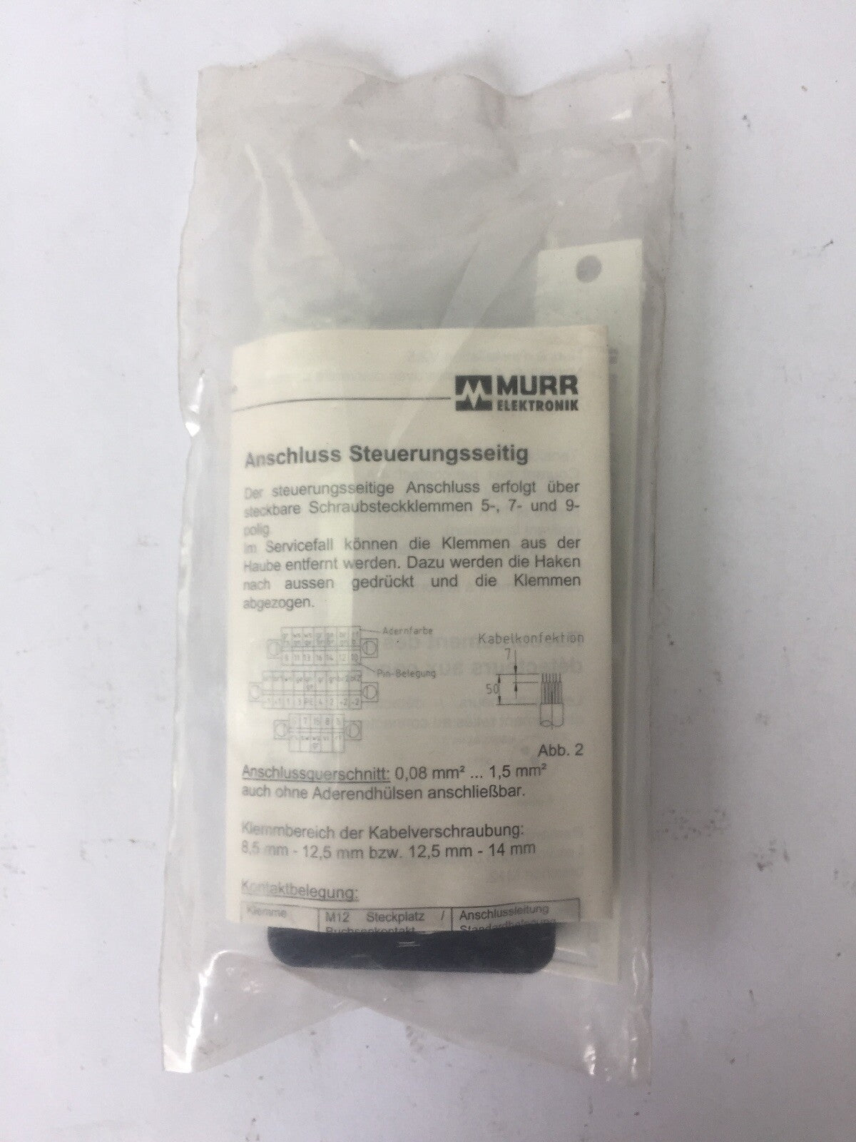 MURR ELEKTRONIK 27114 MVP12