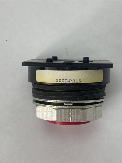 SYLVANIA CLARK 100T-PB1R RED PUSH BUTTON 600VAC