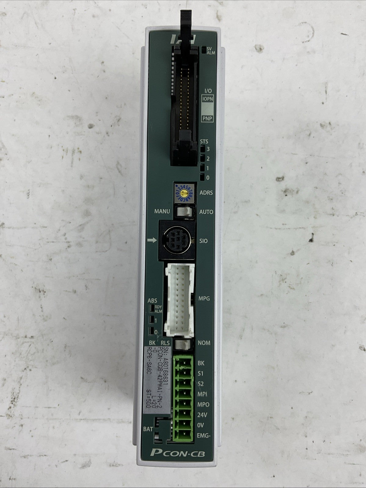 IAI CORP PCON-CGB-42PWAI-PN-2-0 24VDC RCP6-SA6C-WA-42P-20-500-P3-S-CJR