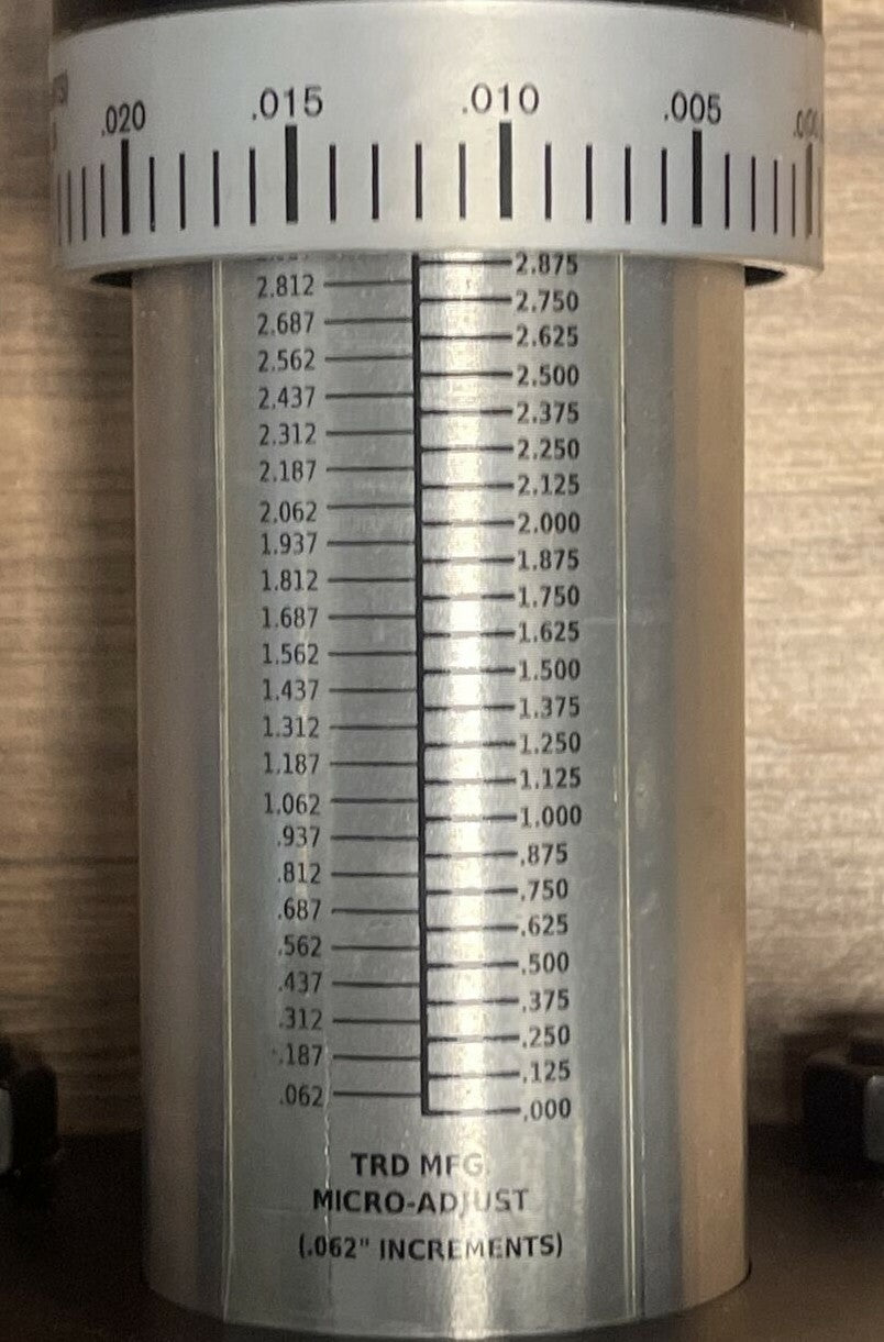 TRD BIMBA CYL-A-002209 PNEUMATIC CYLINDER BORE/STROKE: 5x3X2S 125PSI AIR MAX
