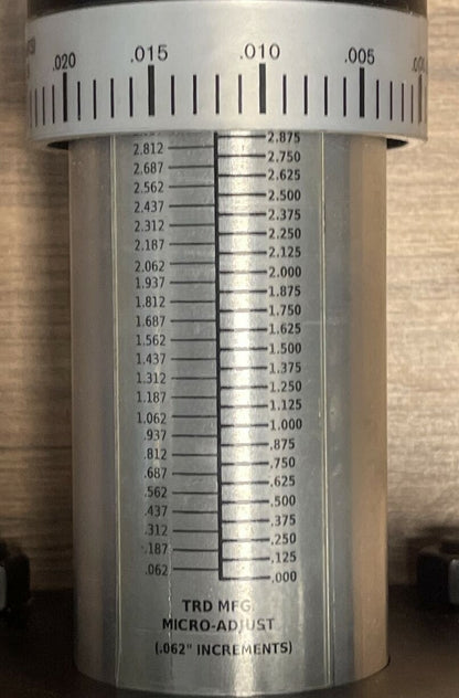 TRD BIMBA CYL-A-002209 PNEUMATIC CYLINDER BORE/STROKE: 5x3X2S 125PSI AIR MAX