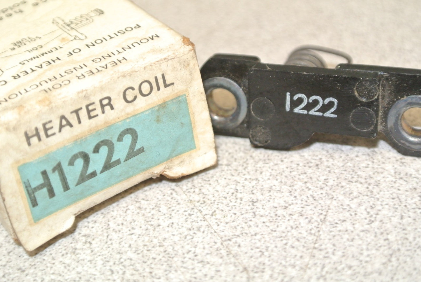CUTLER-HAMMER H1222 OVERLOAD HEATER ELEMENT / HEATER COIL