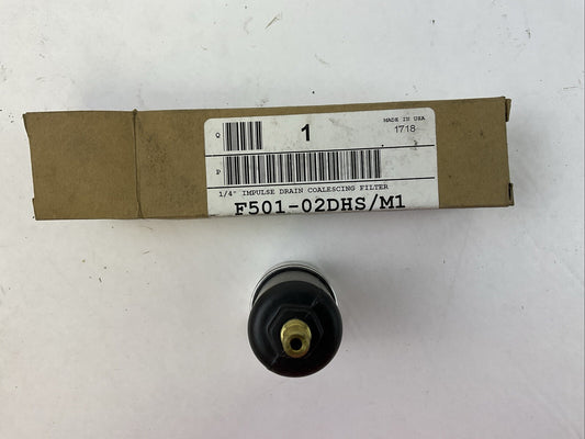 PARKER F501-02DHS/M1 1/4" IMPULSE DRAIN COALESCING FILTER 175PSI