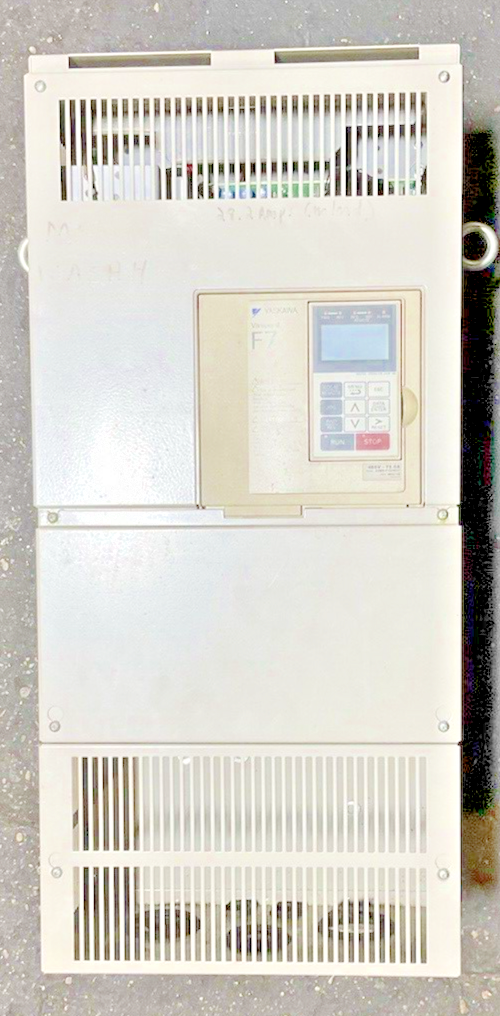 YASKAWA CIMR-F7U4037 AC DRIVE 480V 75A 40371E