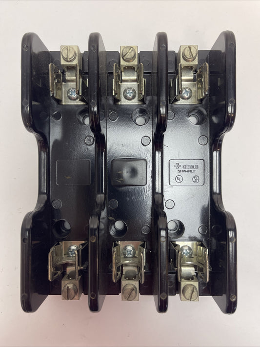 GOULD SHAWMUT 60308R FUSE HOLDER 600V 30A (LOT OF 5)
